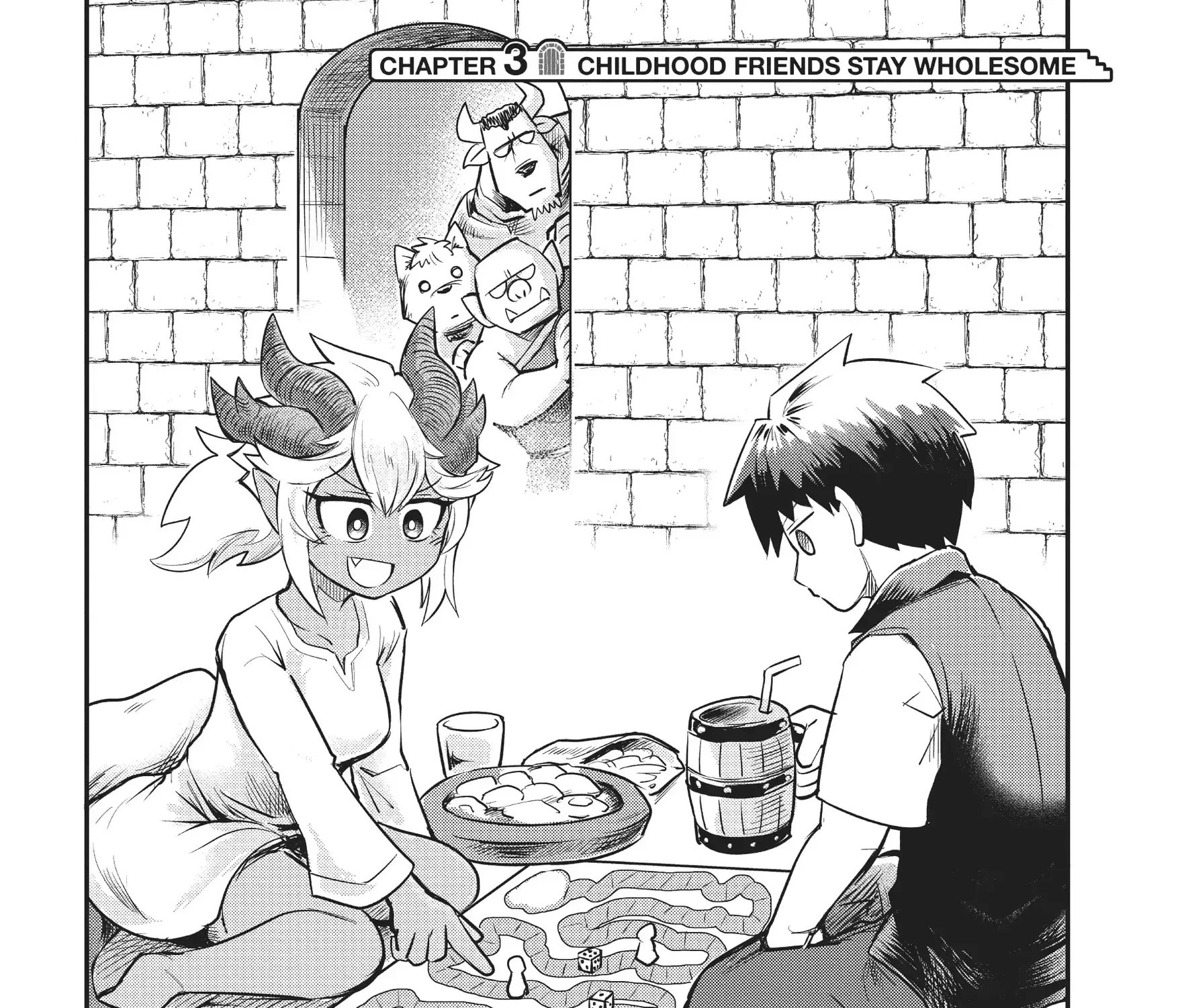 Dungeon Childhood Friends Chapter 3 page 3 - 