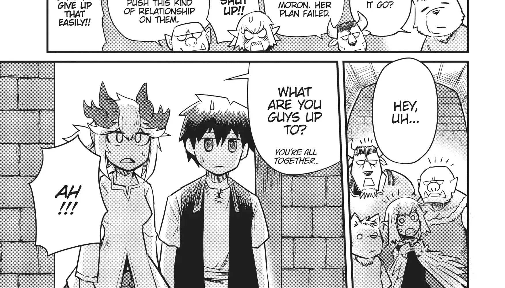 Dungeon Childhood Friends Chapter 3 page 22 - 
