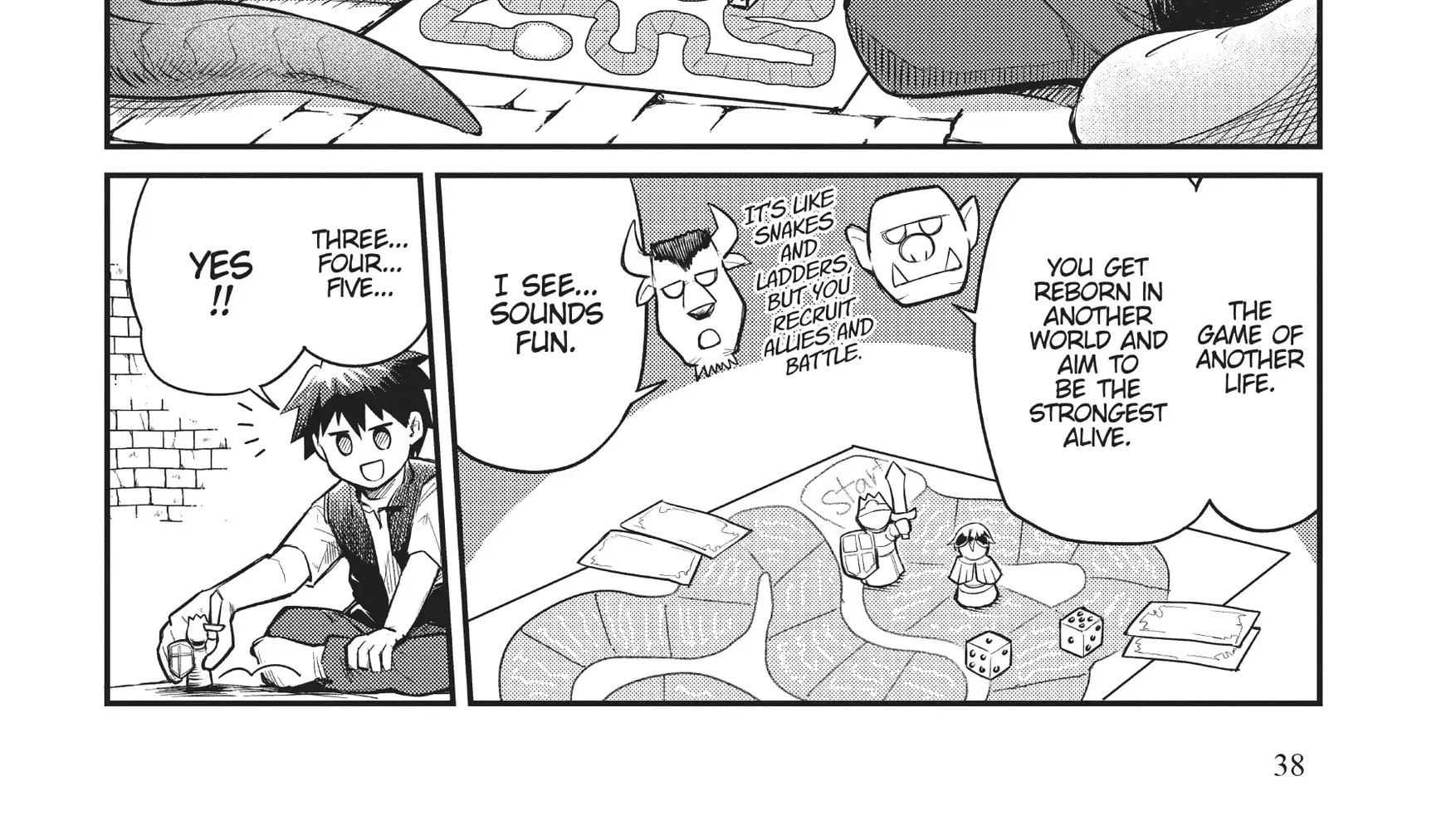 Dungeon Childhood Friends Chapter 3 page 4 - 