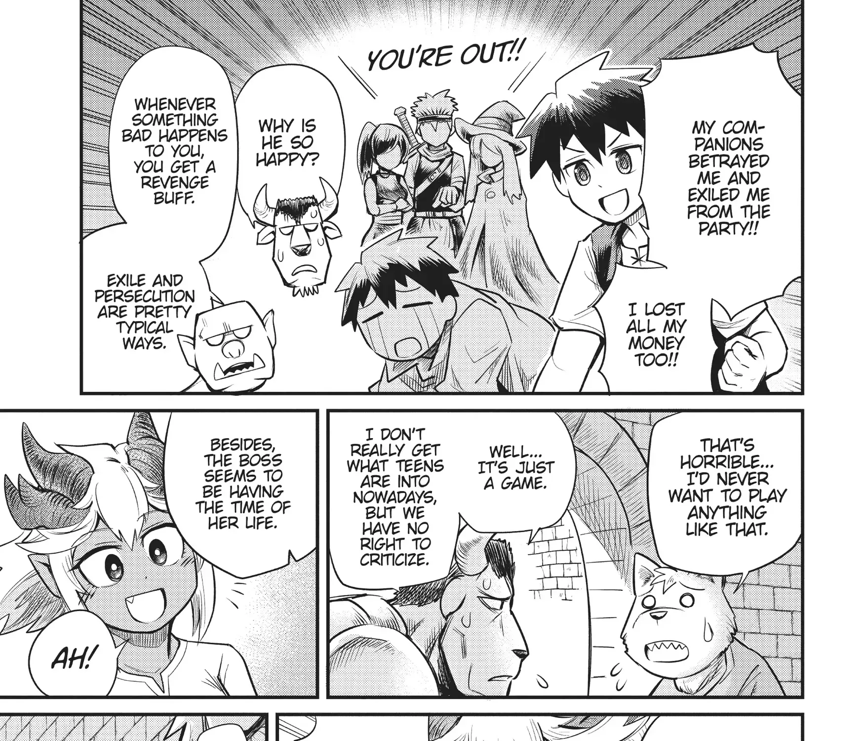 Dungeon Childhood Friends Chapter 3 page 5 - 