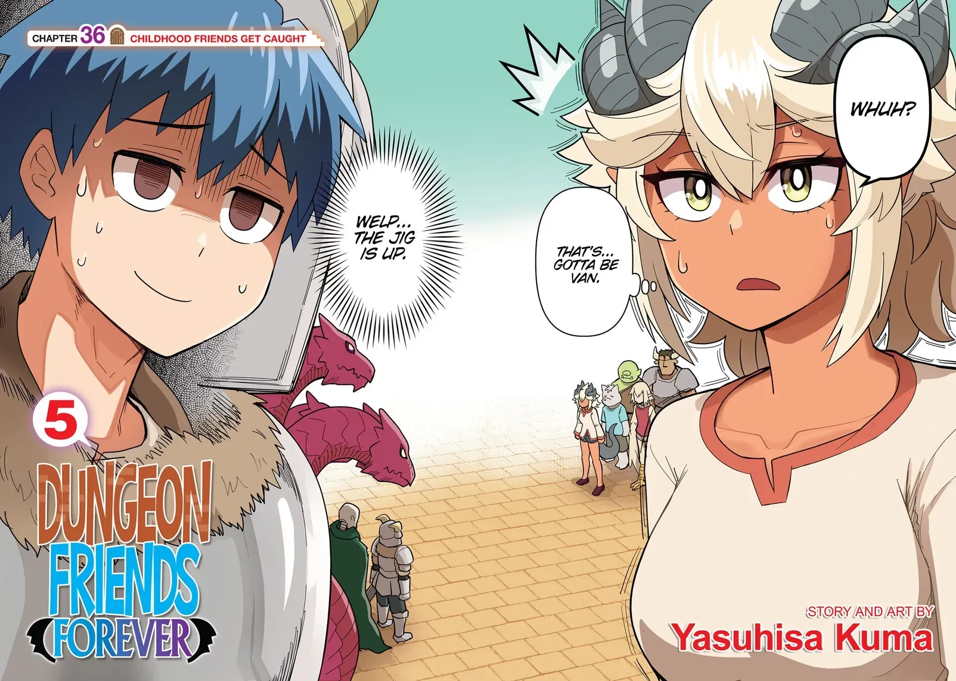 Dungeon Childhood Friends Chapter 36 page 5 - 