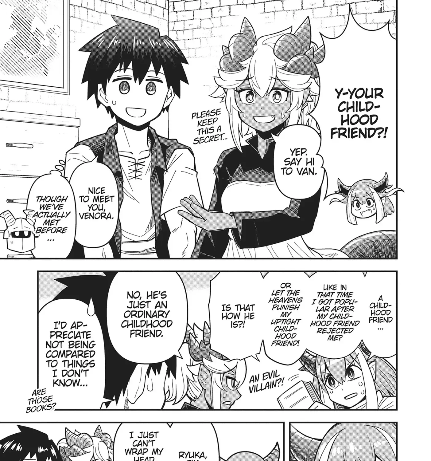 Dungeon Childhood Friends Chapter 39 page 21 - 