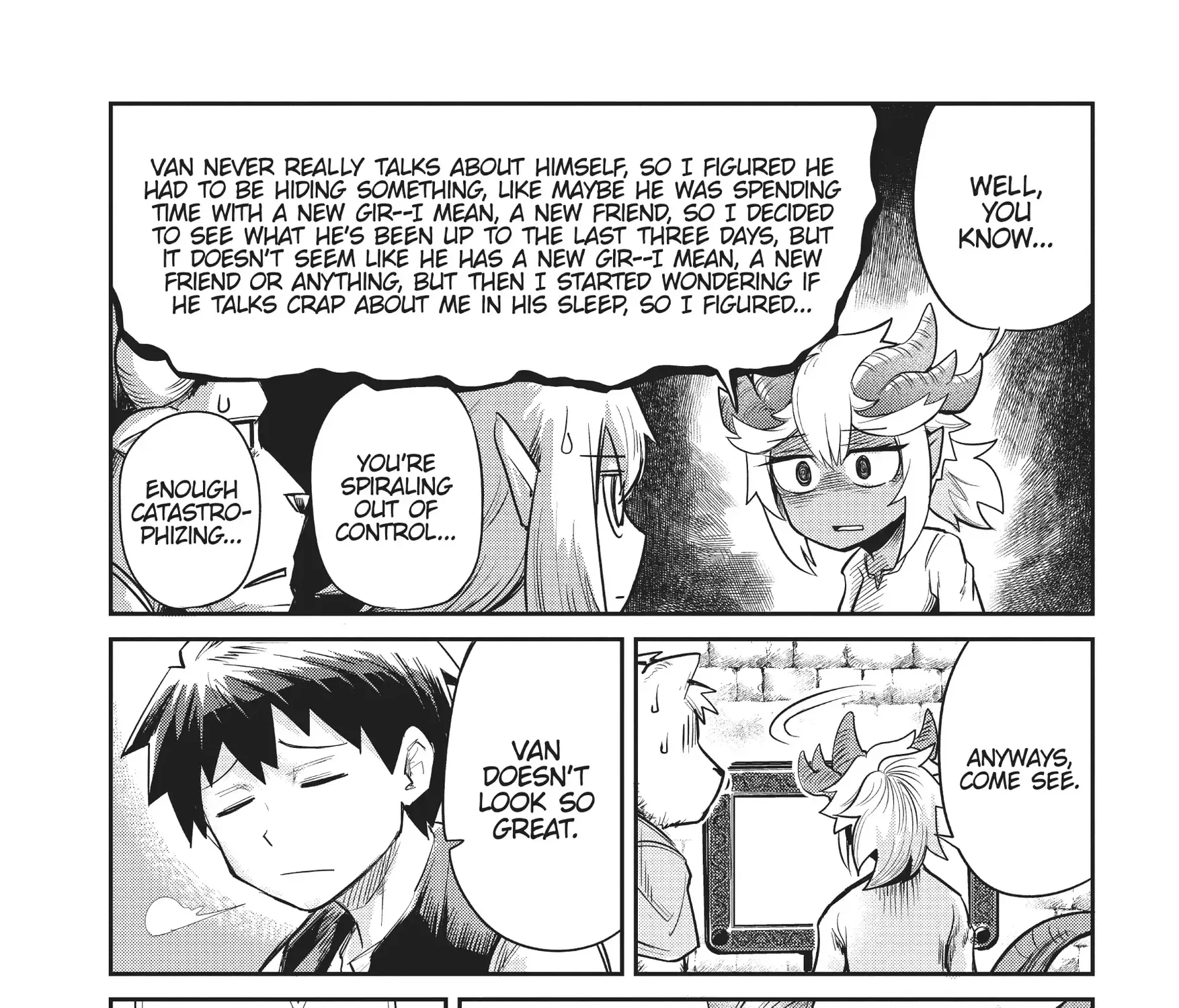 Dungeon Childhood Friends Chapter 4 page 17 - 