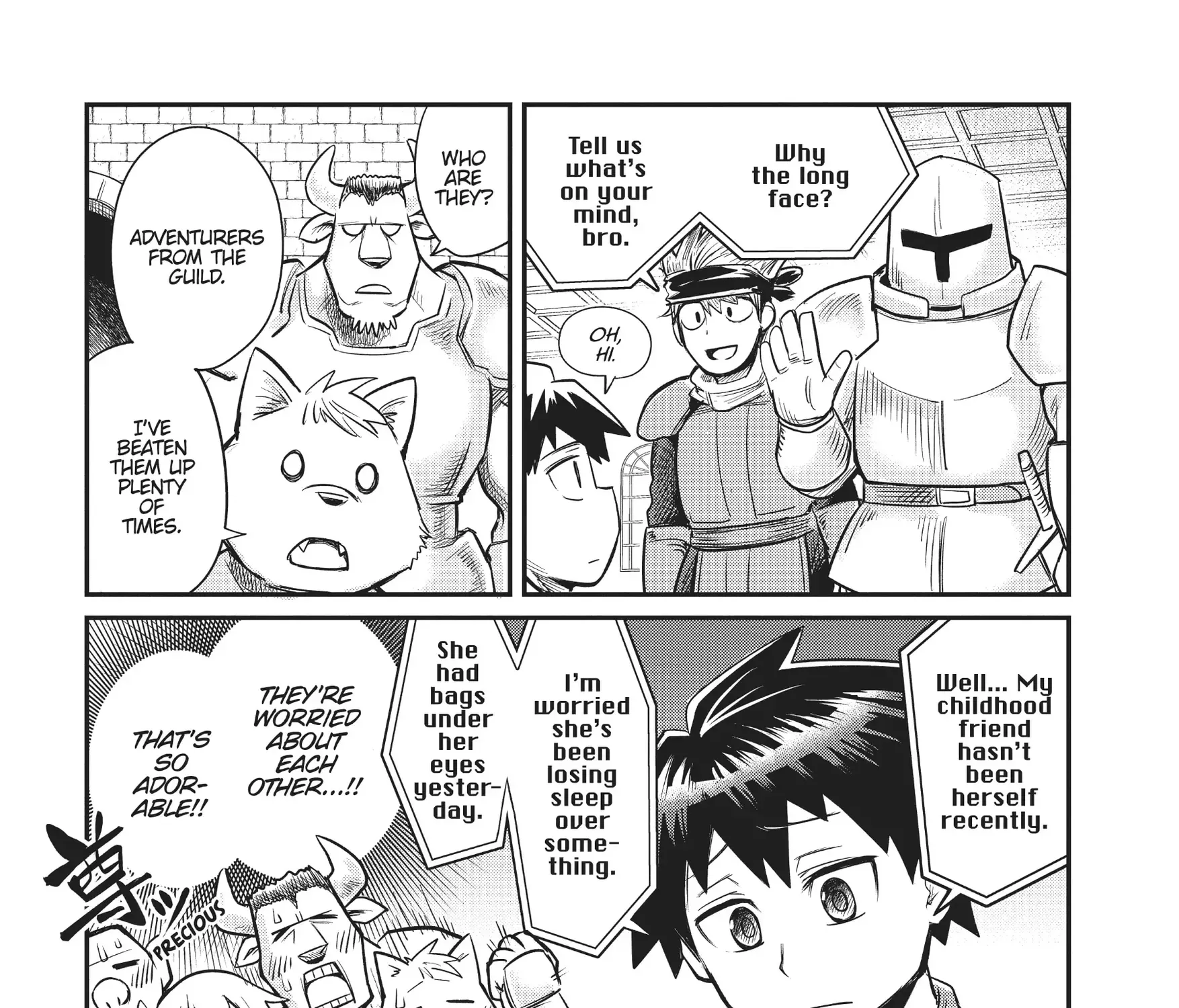 Dungeon Childhood Friends Chapter 4 page 19 - 