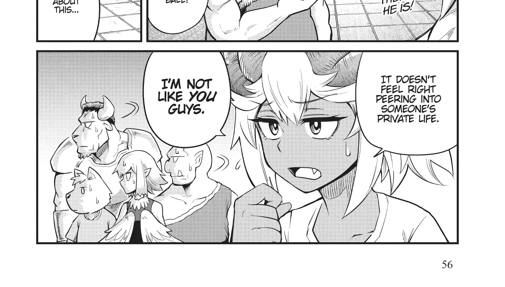 Dungeon Childhood Friends Chapter 4 page 8 - 