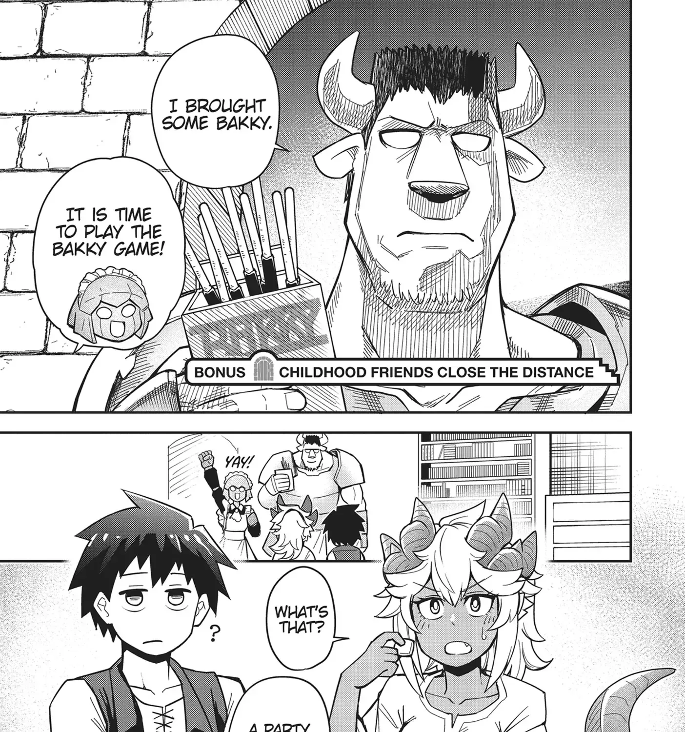 Dungeon Childhood Friends Chapter 44.1 page 1 - 
