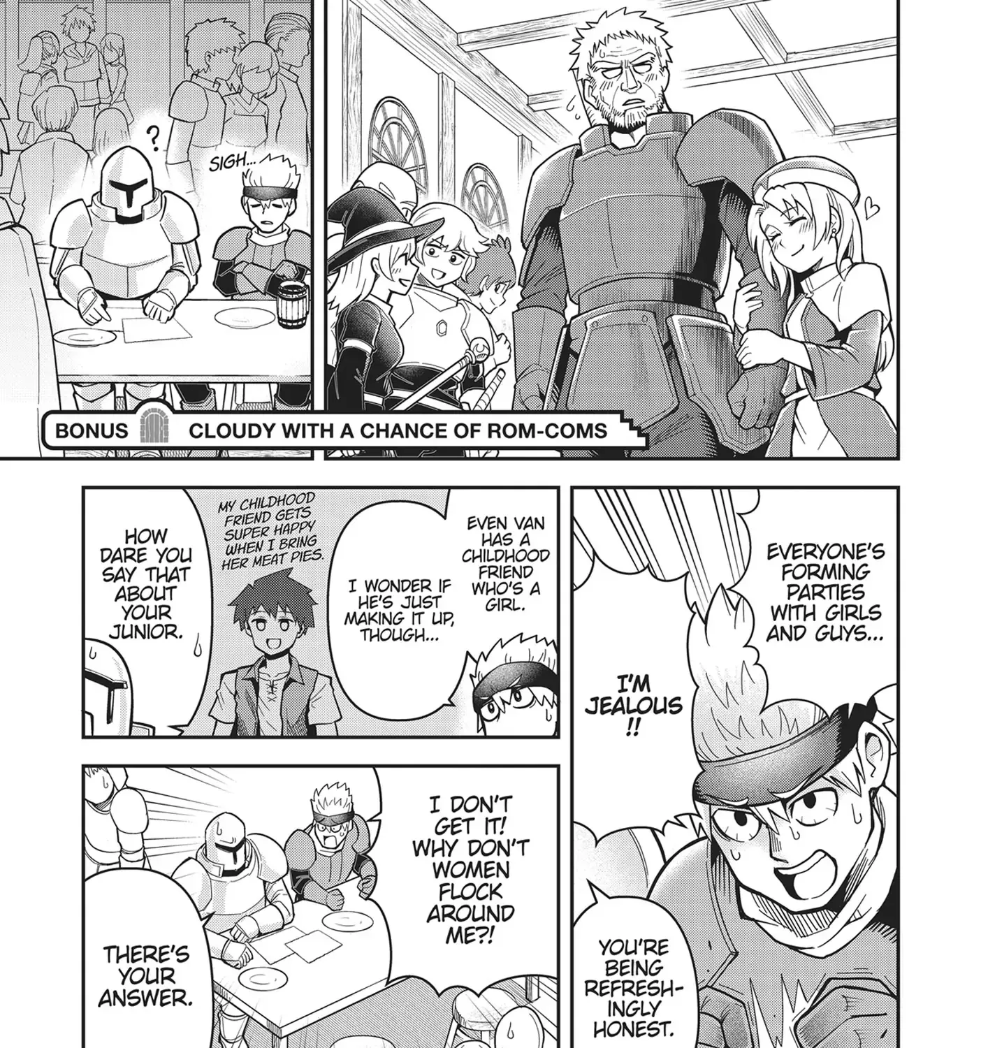 Dungeon Childhood Friends Chapter 44.1 page 9 - 