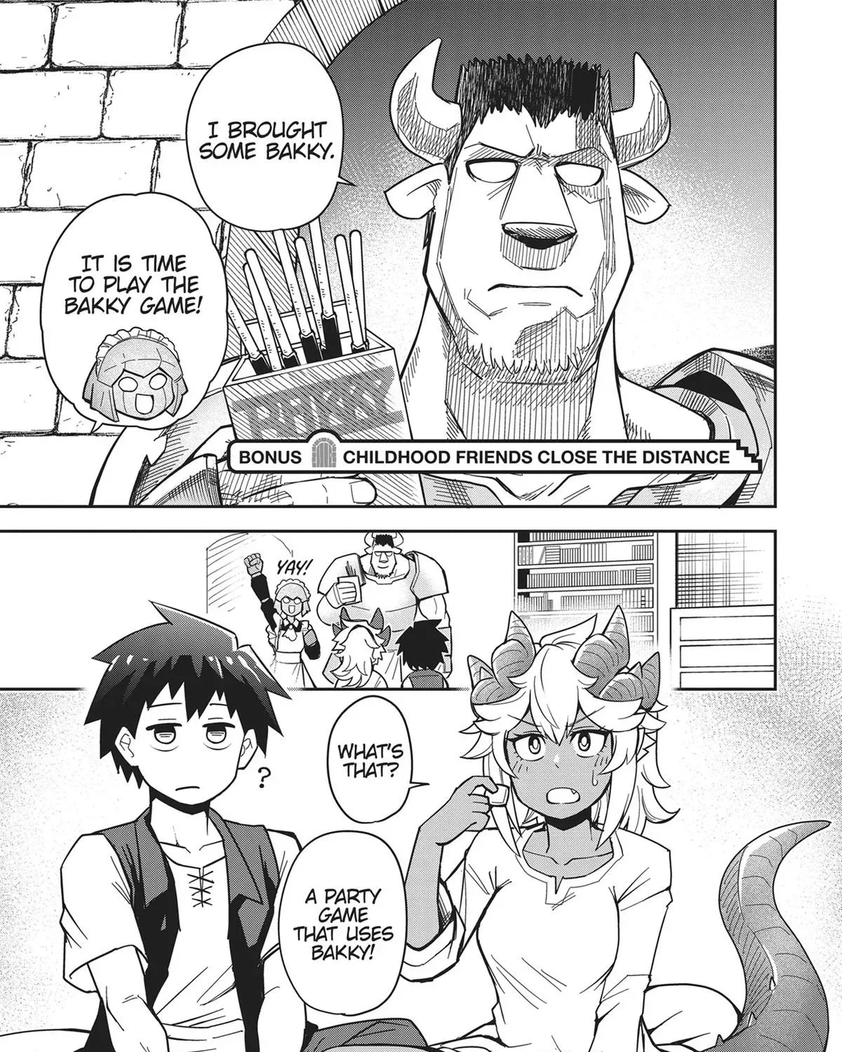 Dungeon Childhood Friends Chapter 44.5 page 1 - 