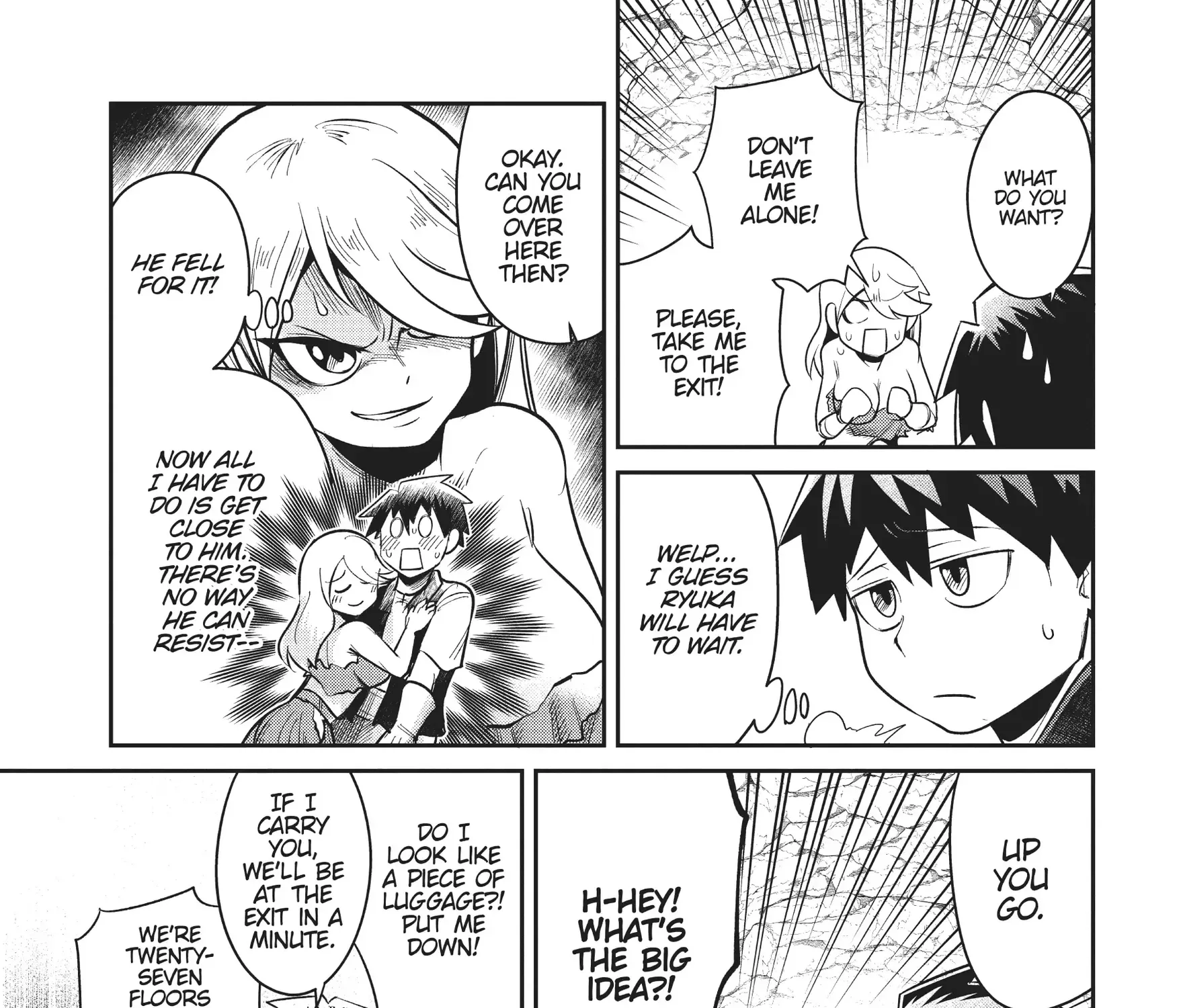 Dungeon Childhood Friends Chapter 5 page 9 - 