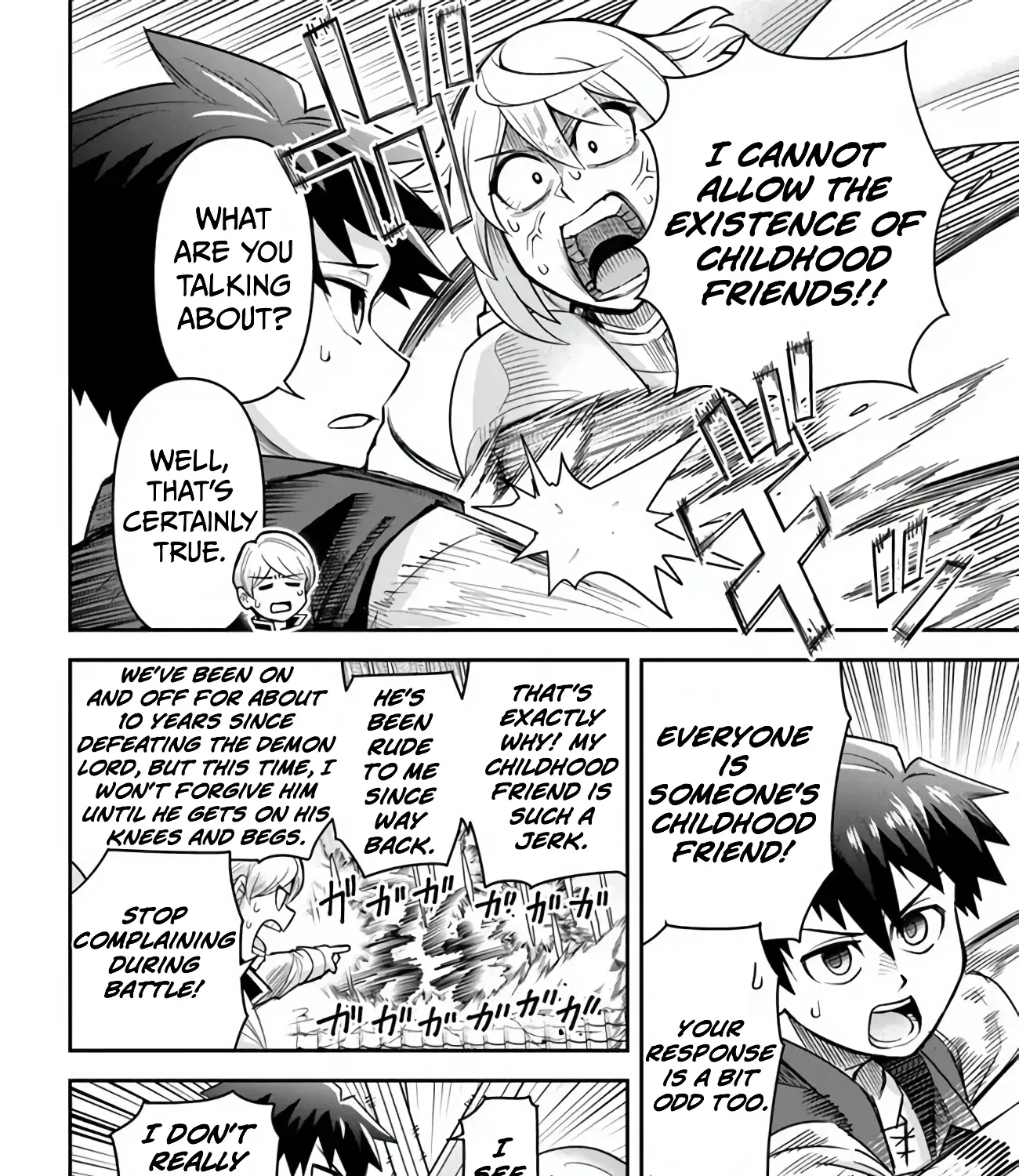 Dungeon Childhood Friends Chapter 54 page 8 - 
