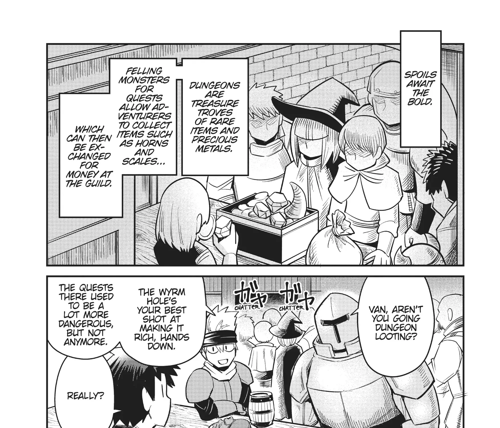 Dungeon Childhood Friends Chapter 6 page 1 - 