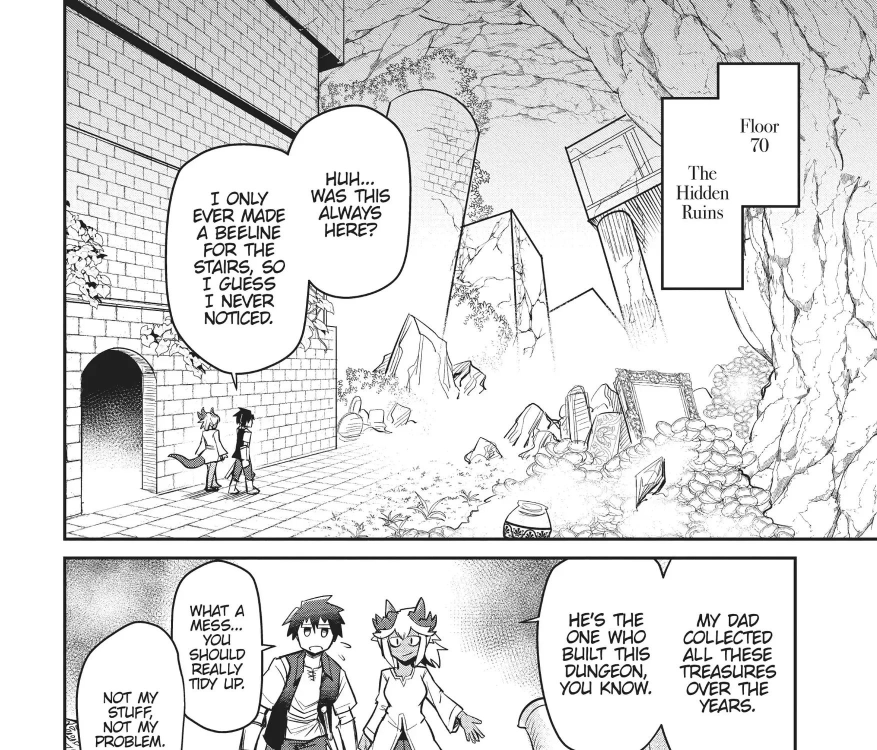 Dungeon Childhood Friends Chapter 6 page 11 - 
