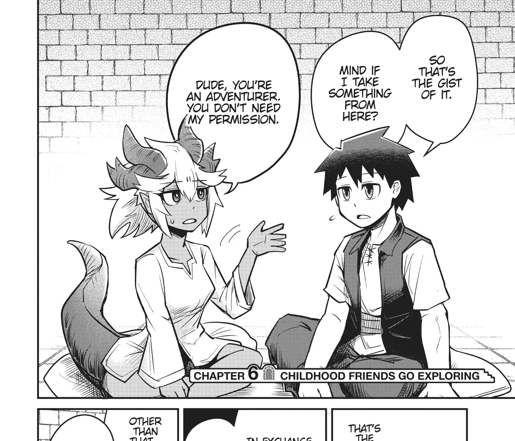 Dungeon Childhood Friends Chapter 6 page 3 - 