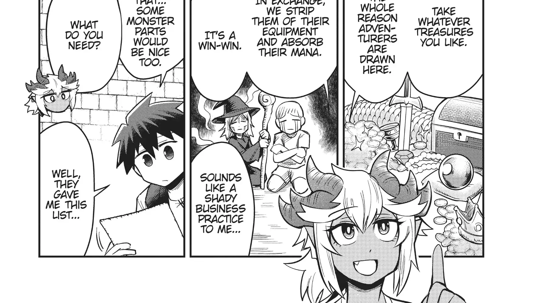 Dungeon Childhood Friends Chapter 6 page 4 - 