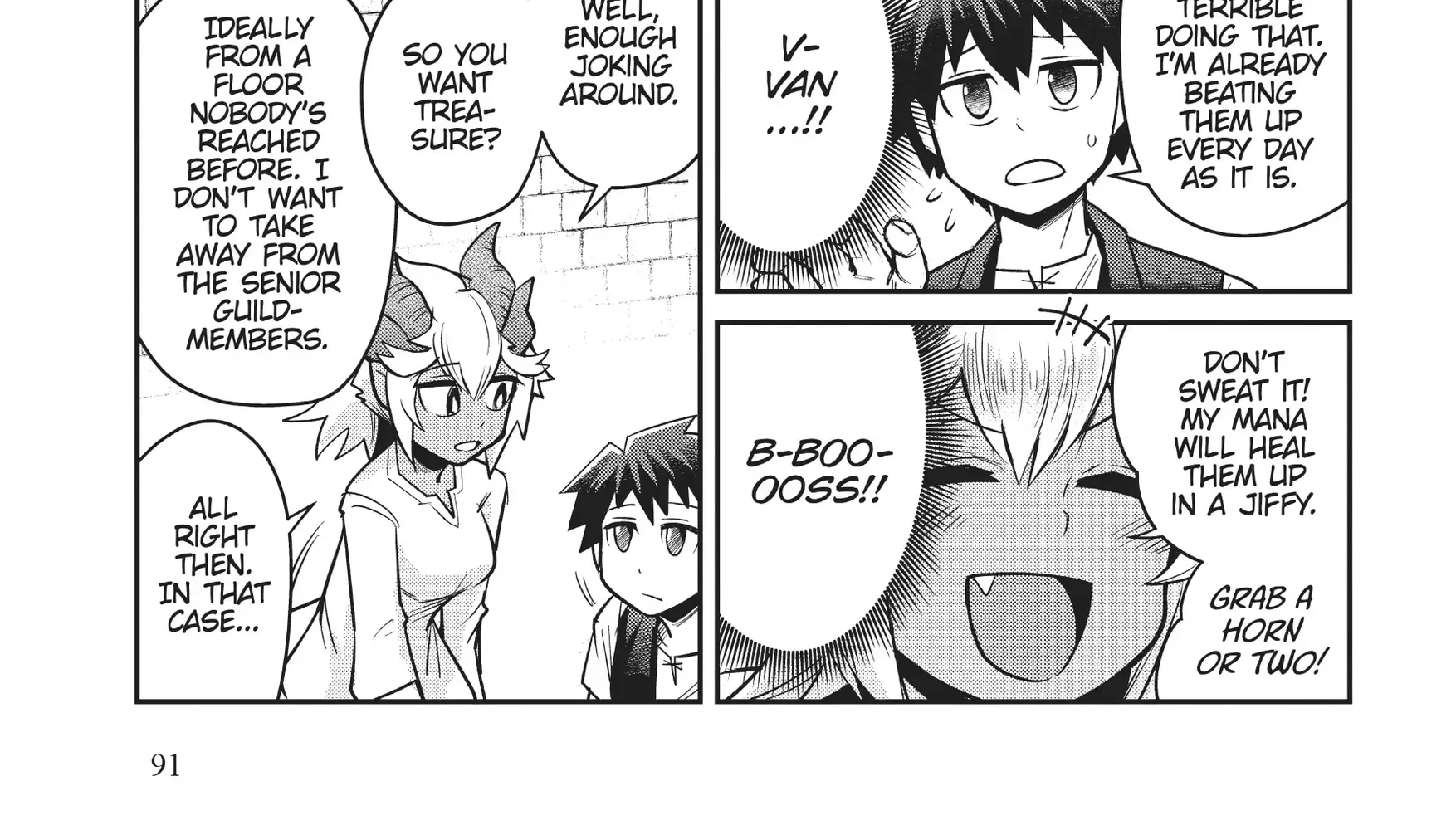 Dungeon Childhood Friends Chapter 6 page 6 - 