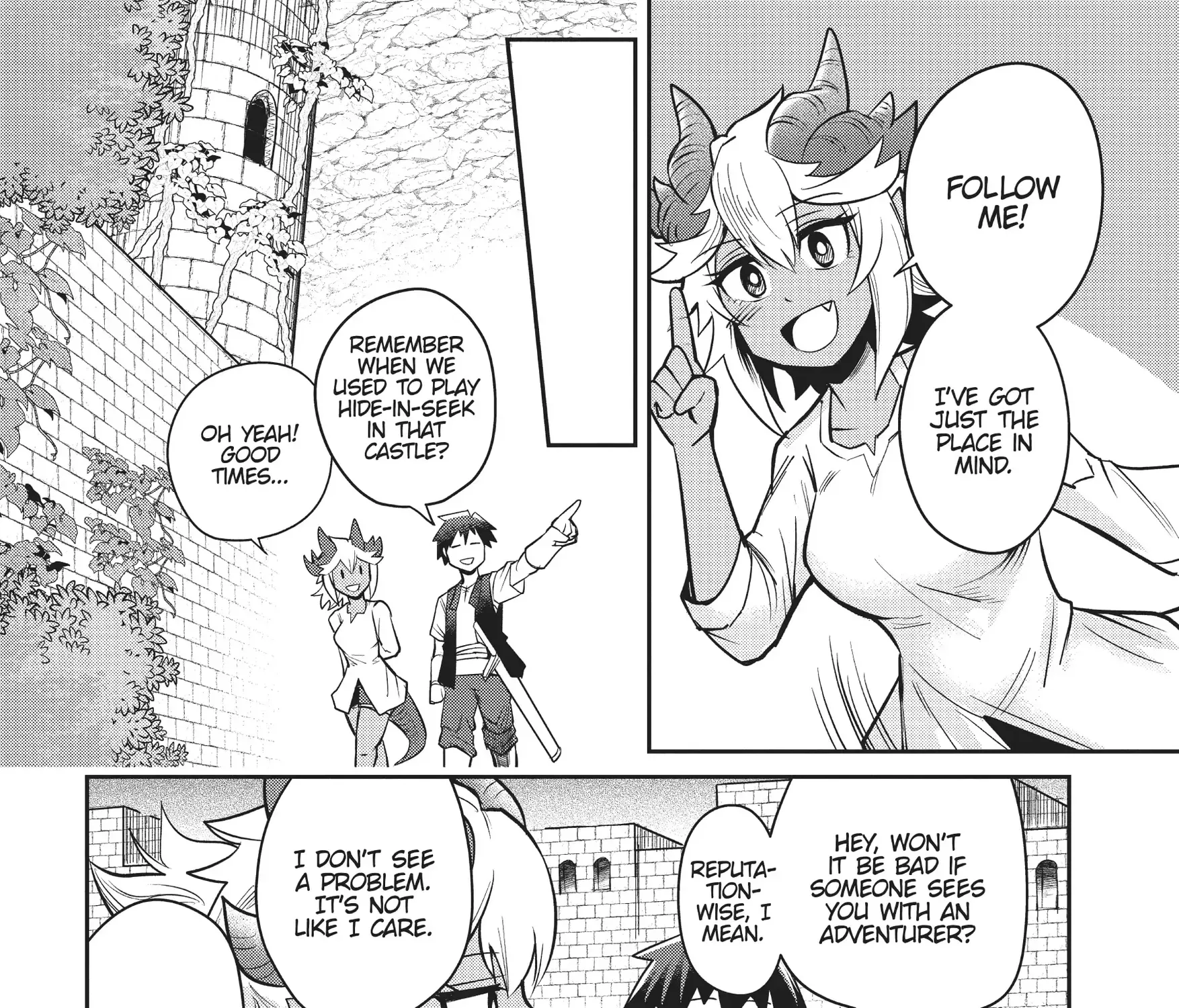 Dungeon Childhood Friends Chapter 6 page 7 - 