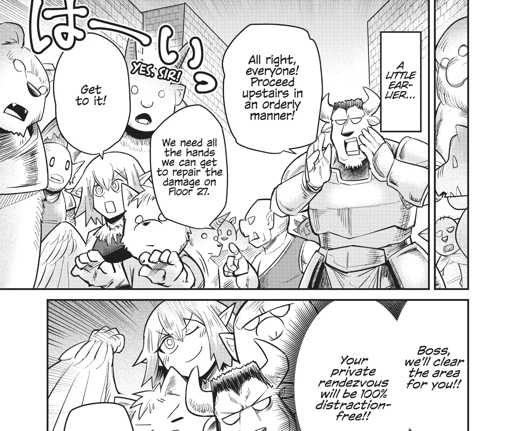 Dungeon Childhood Friends Chapter 6 page 9 - 