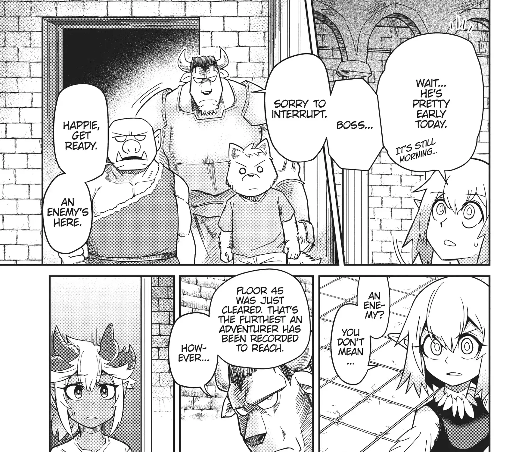 Dungeon Childhood Friends Chapter 7 page 21 - 