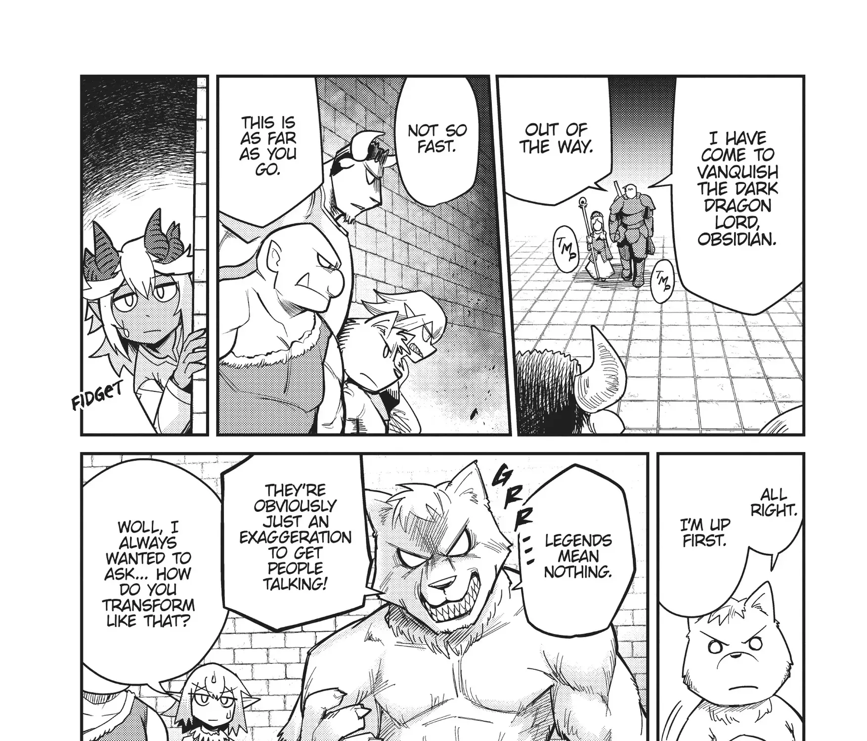 Dungeon Childhood Friends Chapter 8 page 11 - 