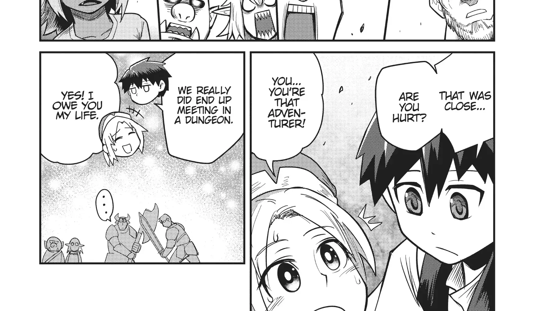 Dungeon Childhood Friends Chapter 8 page 30 - 