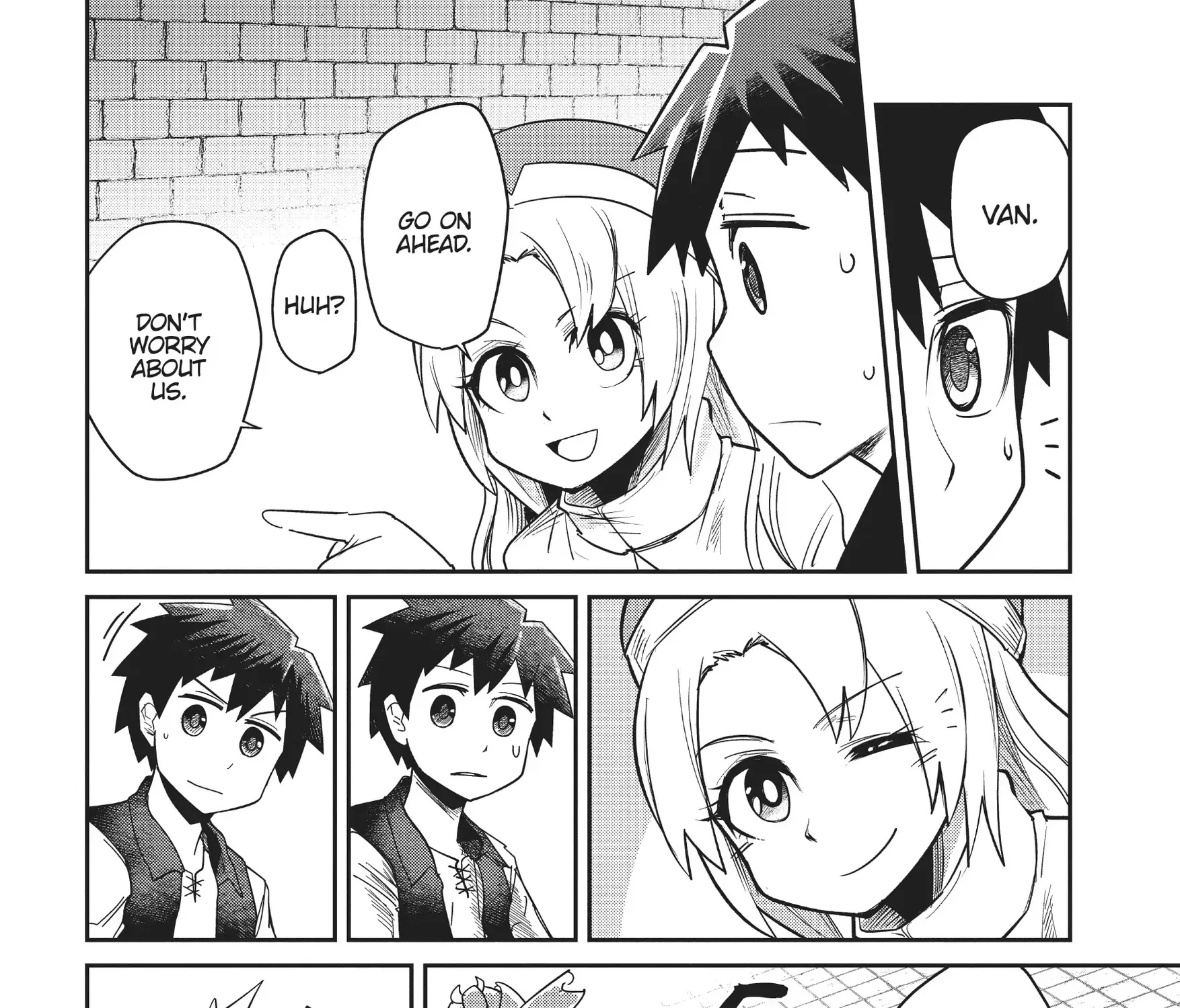 Dungeon Childhood Friends Chapter 9 page 11 - 