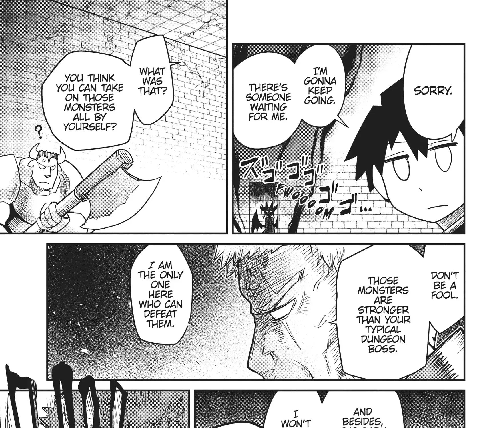 Dungeon Childhood Friends Chapter 9 page 13 - 