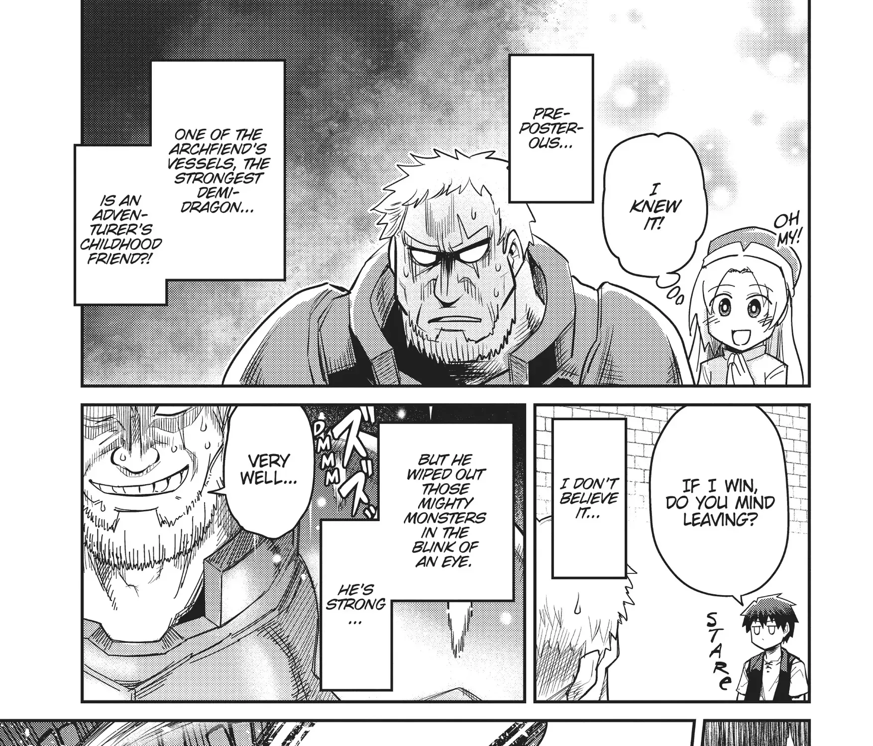 Dungeon Childhood Friends Chapter 9 page 21 - 