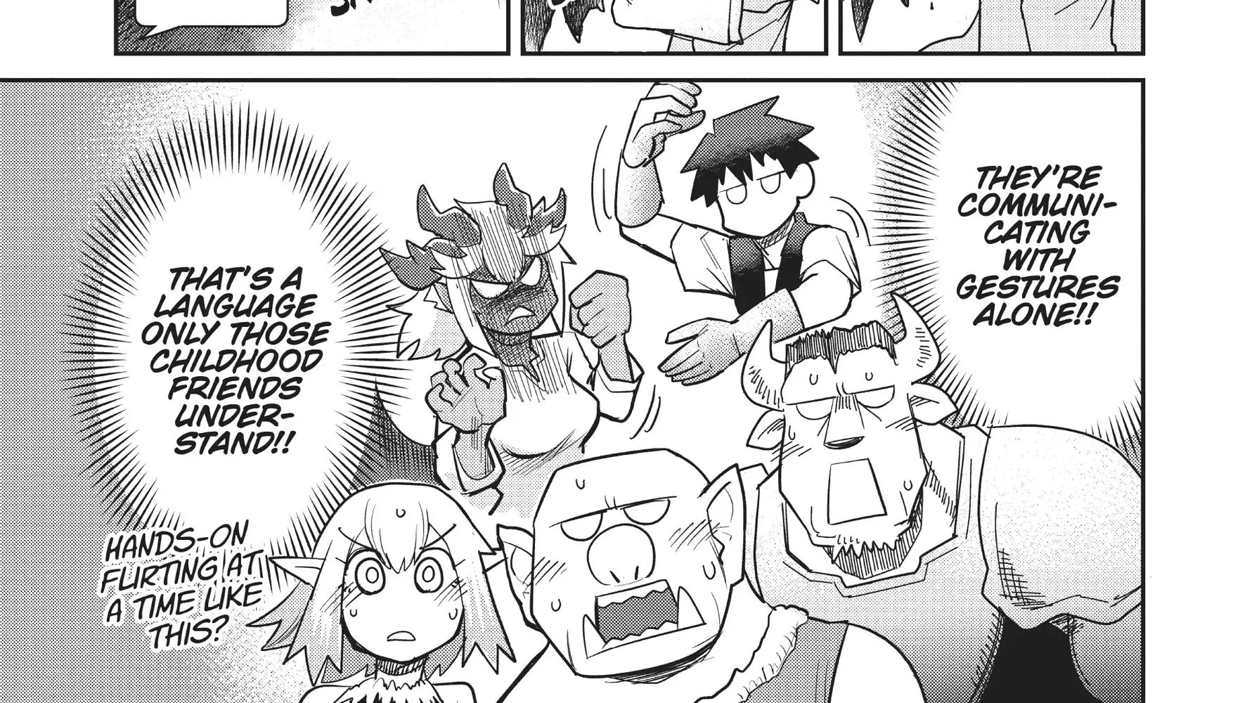 Dungeon Childhood Friends Chapter 9 page 6 - 