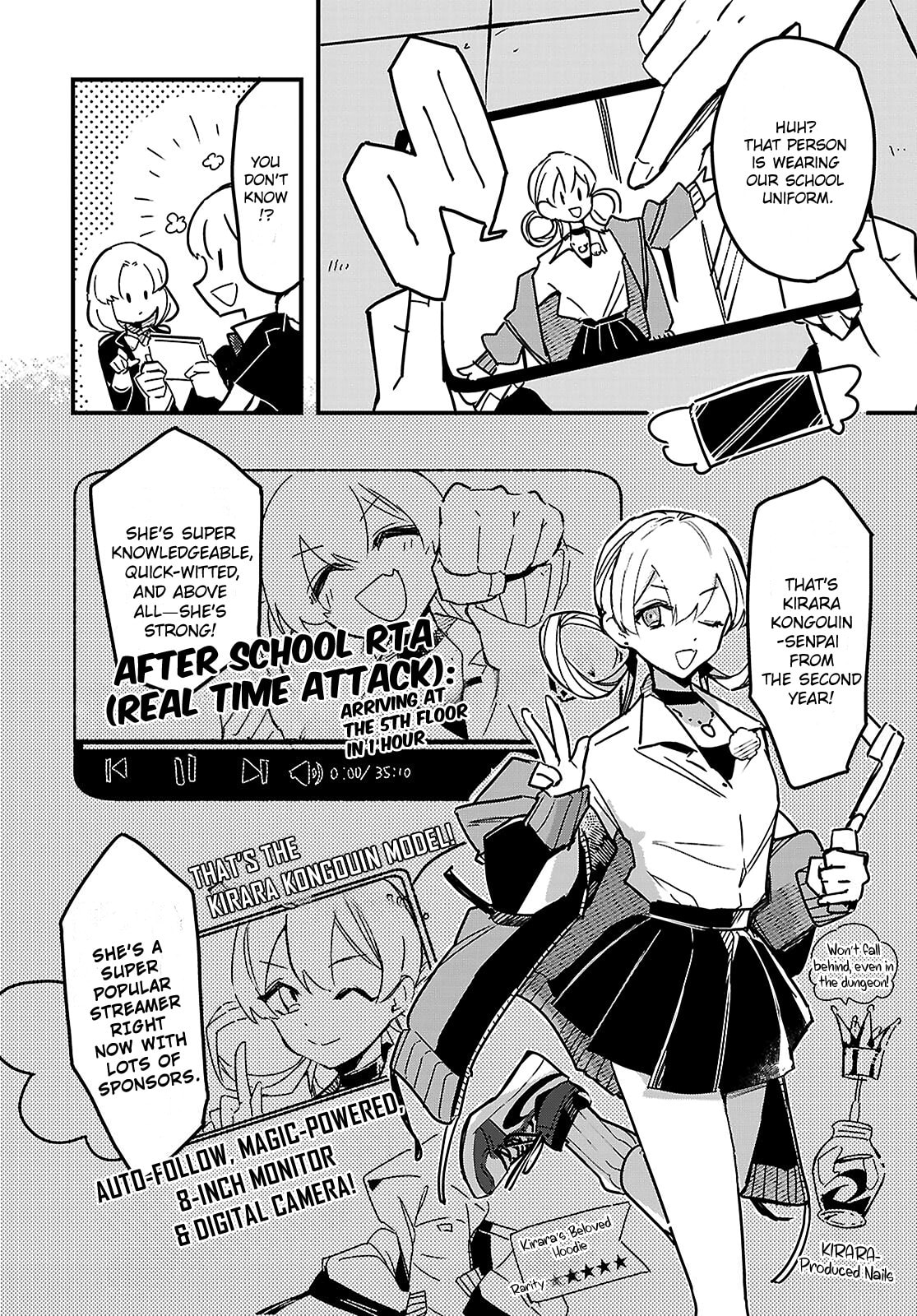 Dungeon Kouryaku no Tame nara, Love Comedy Shinakucha Dame desu ka? Chapter 3 page 2 - 