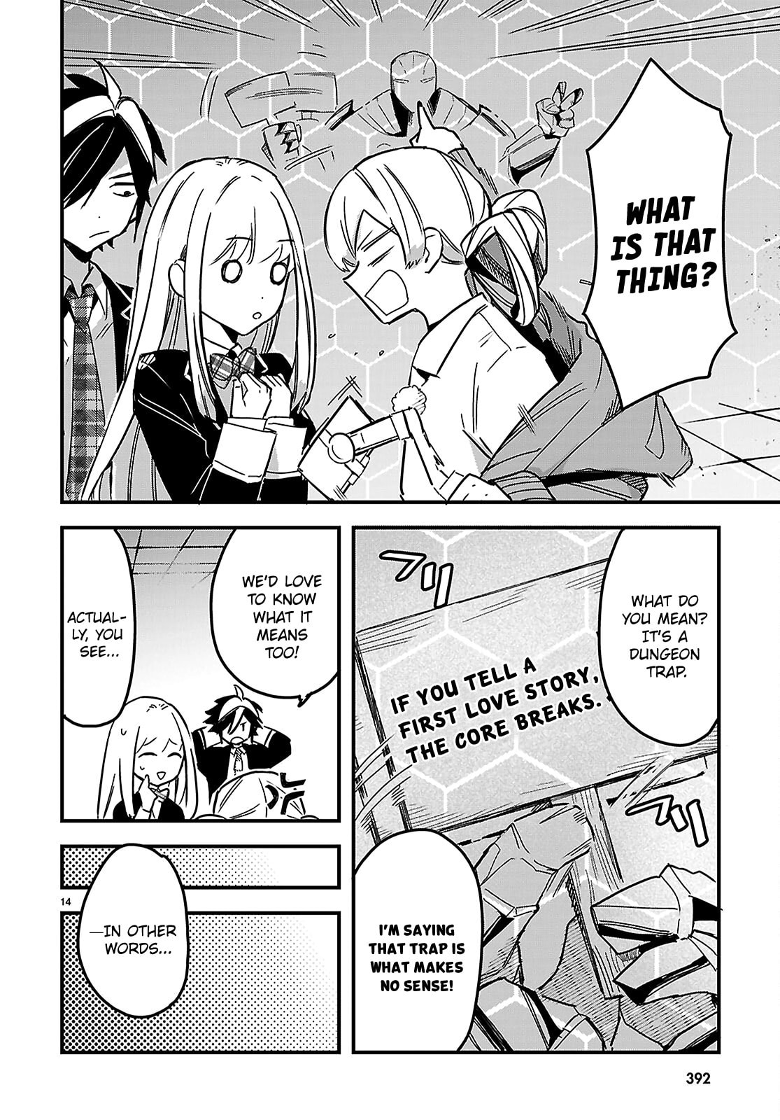 Dungeon Kouryaku no Tame nara, Love Comedy Shinakucha Dame desu ka? Chapter 3 page 14 - 