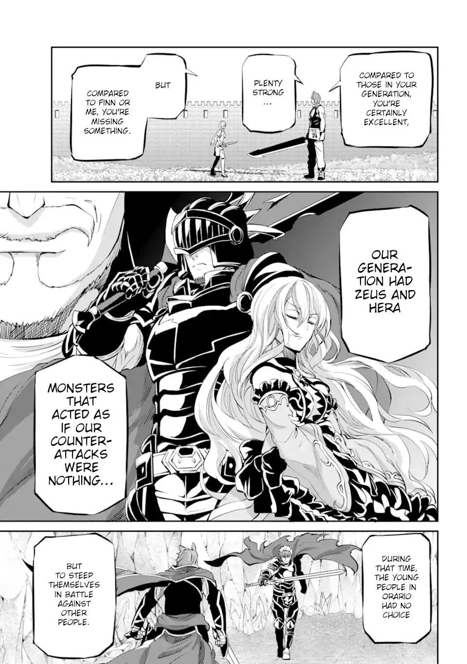 Dungeon Ni Deai O Motomeru No Wa Machigatte Iru Darou Ka Gaiden - Sword Oratoria Chapter 100 page 11 - 