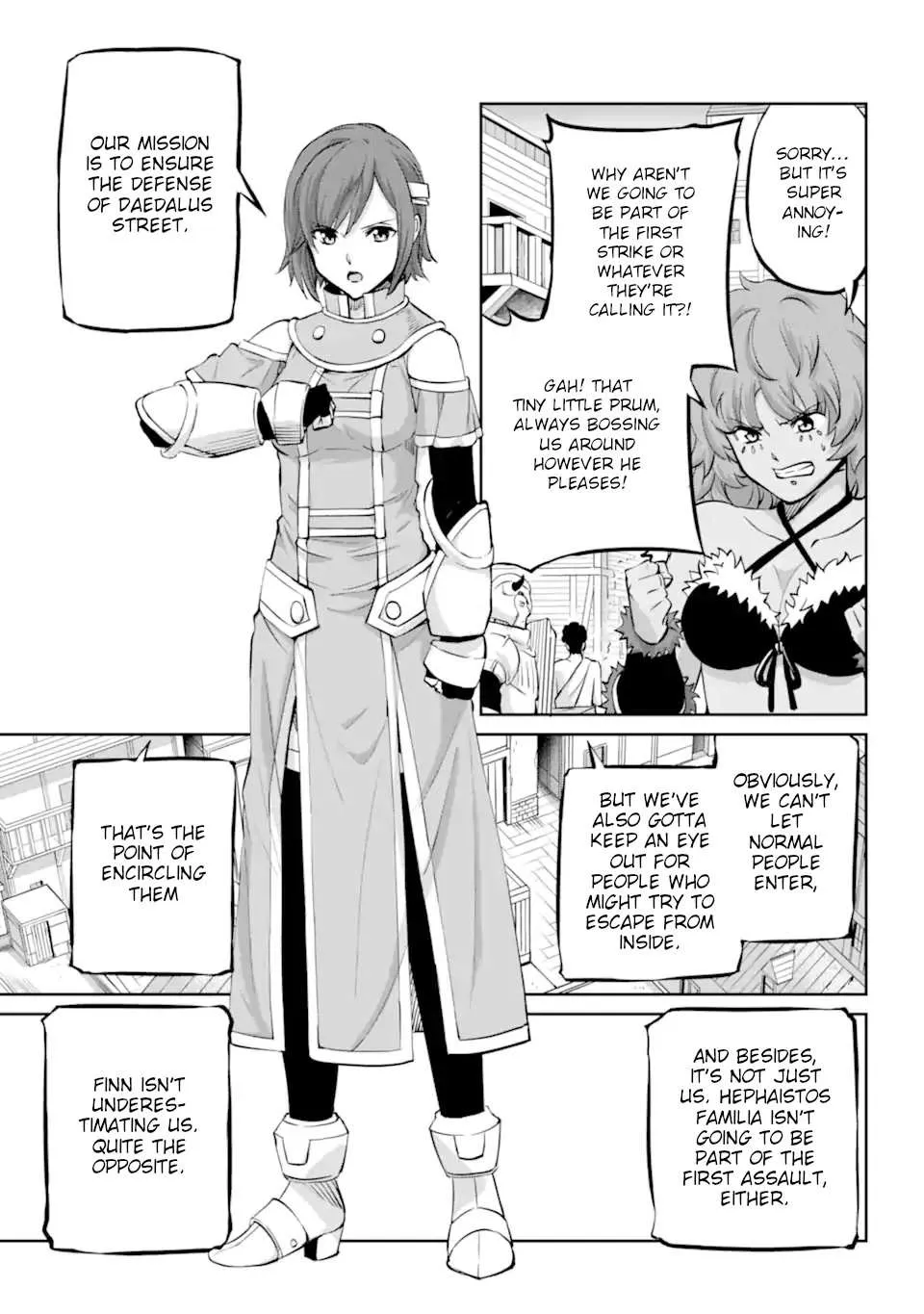 Dungeon Ni Deai O Motomeru No Wa Machigatte Iru Darou Ka Gaiden - Sword Oratoria Chapter 100 page 23 - 