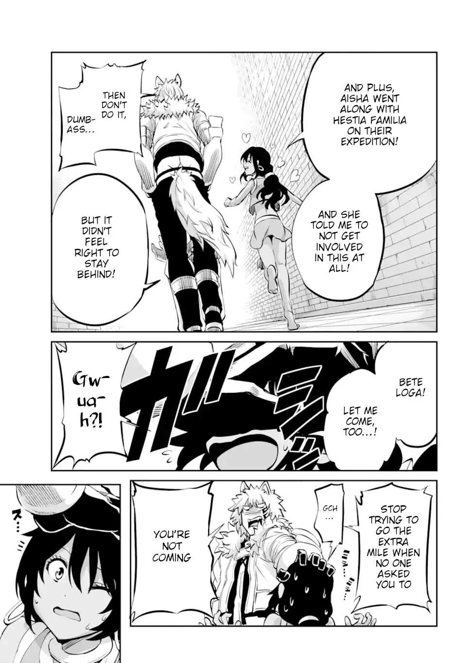 Dungeon Ni Deai O Motomeru No Wa Machigatte Iru Darou Ka Gaiden - Sword Oratoria Chapter 100 page 35 - 