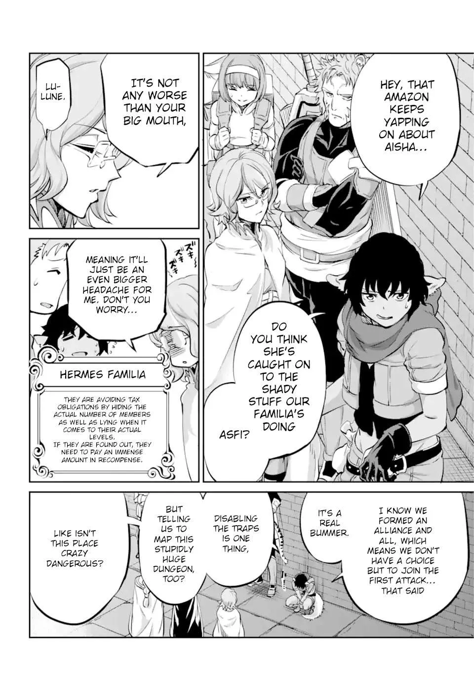 Dungeon Ni Deai O Motomeru No Wa Machigatte Iru Darou Ka Gaiden - Sword Oratoria Chapter 100 page 38 - 