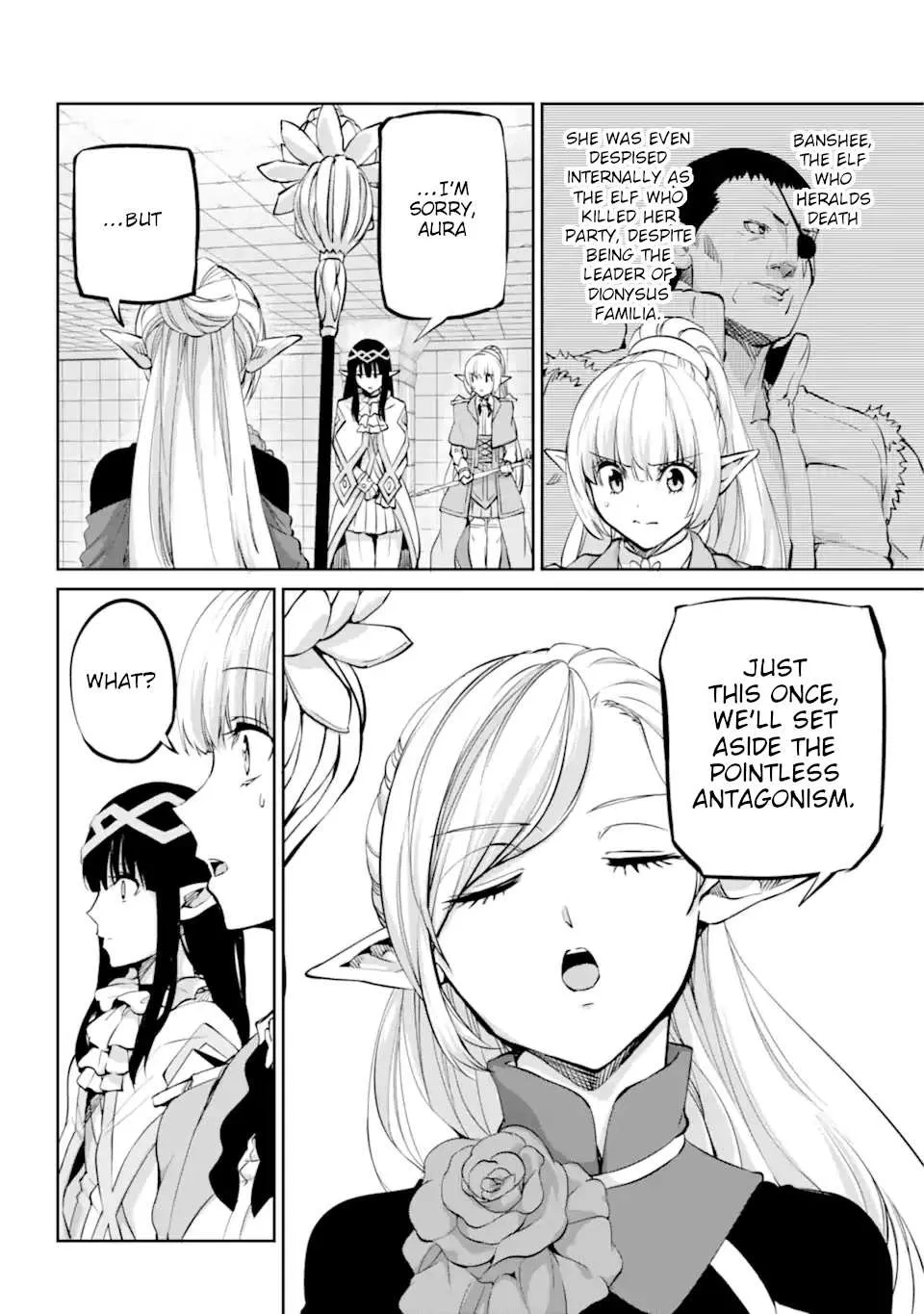 Dungeon Ni Deai O Motomeru No Wa Machigatte Iru Darou Ka Gaiden - Sword Oratoria Chapter 100 page 42 - 