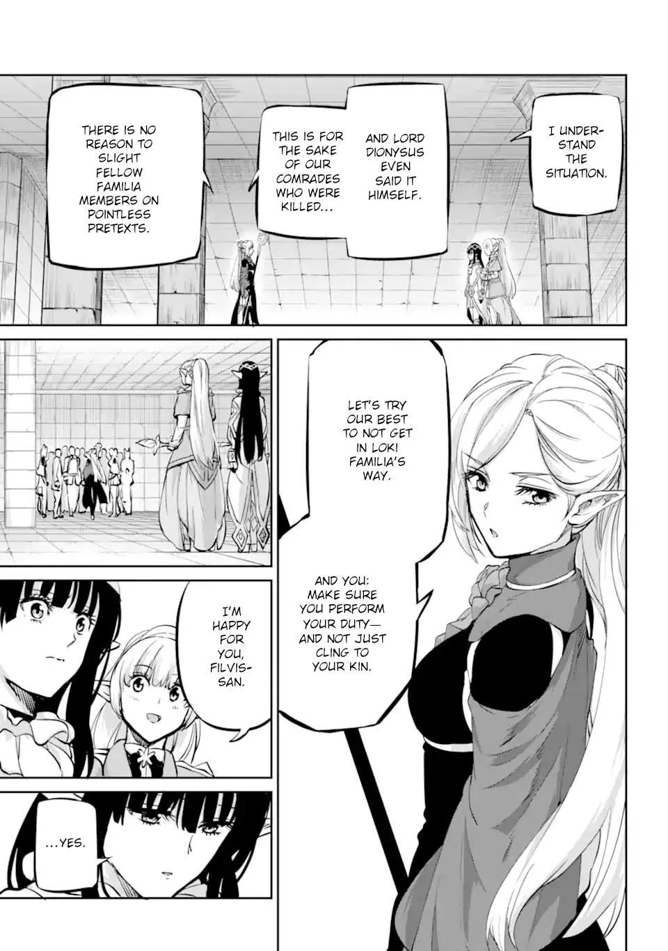 Dungeon Ni Deai O Motomeru No Wa Machigatte Iru Darou Ka Gaiden - Sword Oratoria Chapter 100 page 43 - 