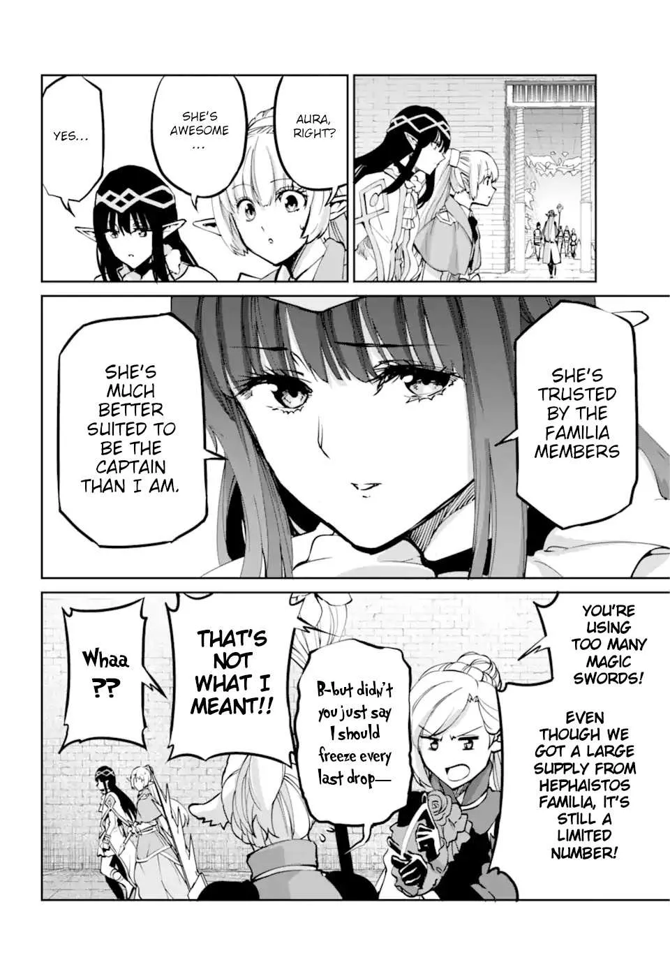 Dungeon Ni Deai O Motomeru No Wa Machigatte Iru Darou Ka Gaiden - Sword Oratoria Chapter 101 page 14 - 
