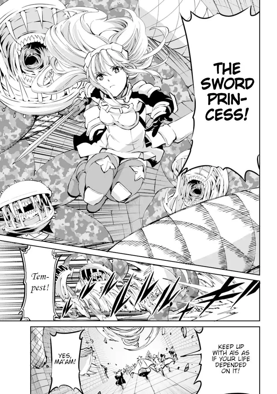 Dungeon Ni Deai O Motomeru No Wa Machigatte Iru Darou Ka Gaiden - Sword Oratoria Chapter 101 page 25 - 