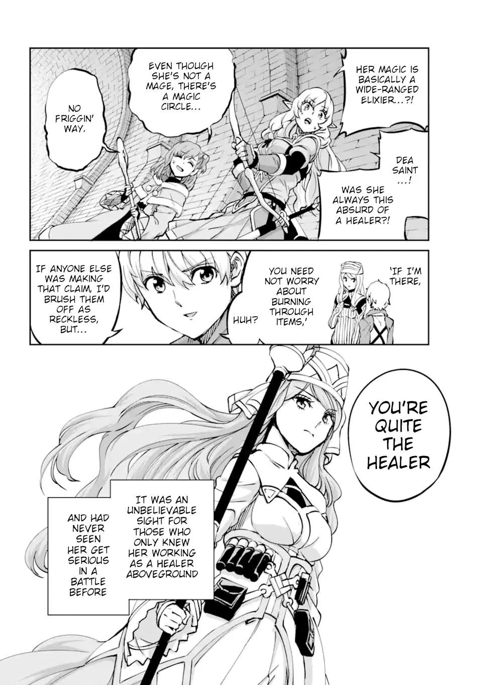 Dungeon Ni Deai O Motomeru No Wa Machigatte Iru Darou Ka Gaiden - Sword Oratoria Chapter 102 page 4 - 