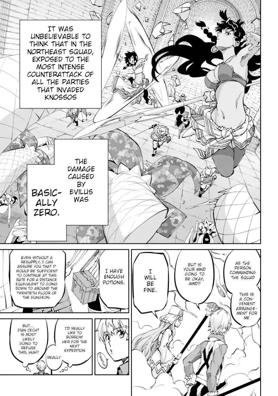 Dungeon Ni Deai O Motomeru No Wa Machigatte Iru Darou Ka Gaiden - Sword Oratoria Chapter 102 page 5 - 
