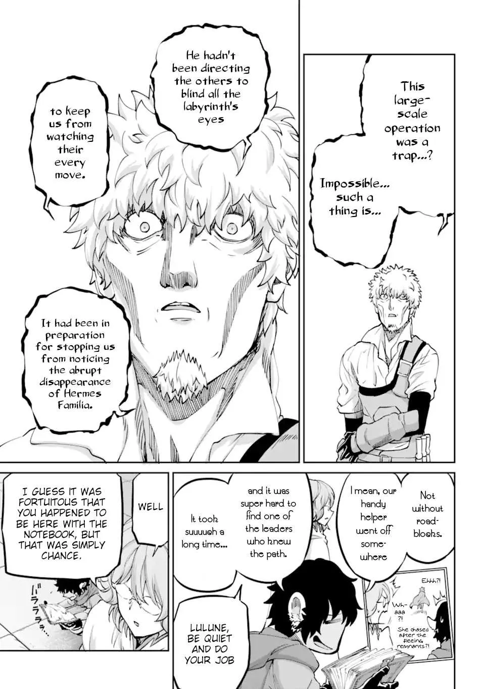 Dungeon Ni Deai O Motomeru No Wa Machigatte Iru Darou Ka Gaiden - Sword Oratoria Chapter 103 page 22 - 