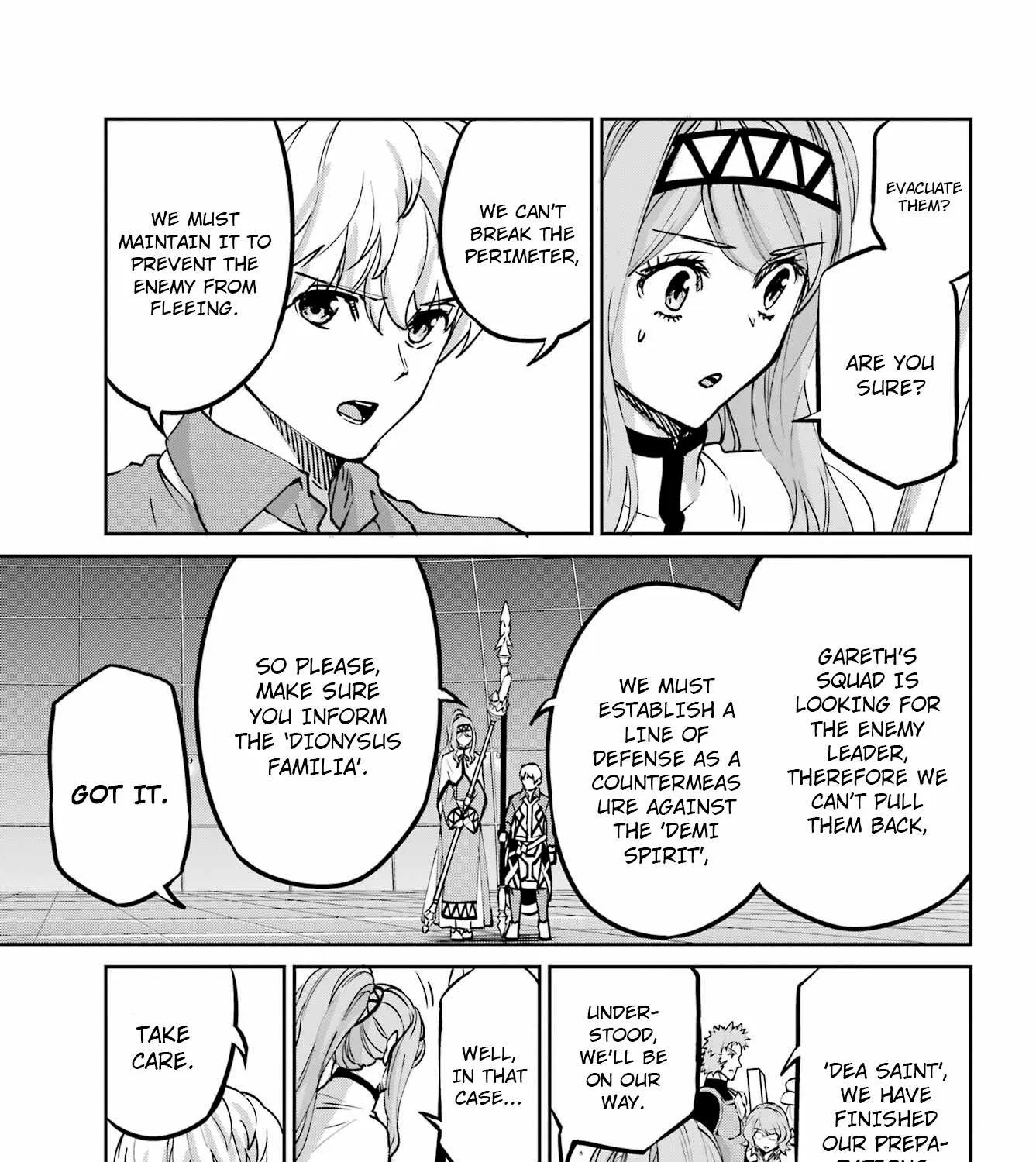 Dungeon Ni Deai O Motomeru No Wa Machigatte Iru Darou Ka Gaiden - Sword Oratoria Chapter 106 page 61 - 