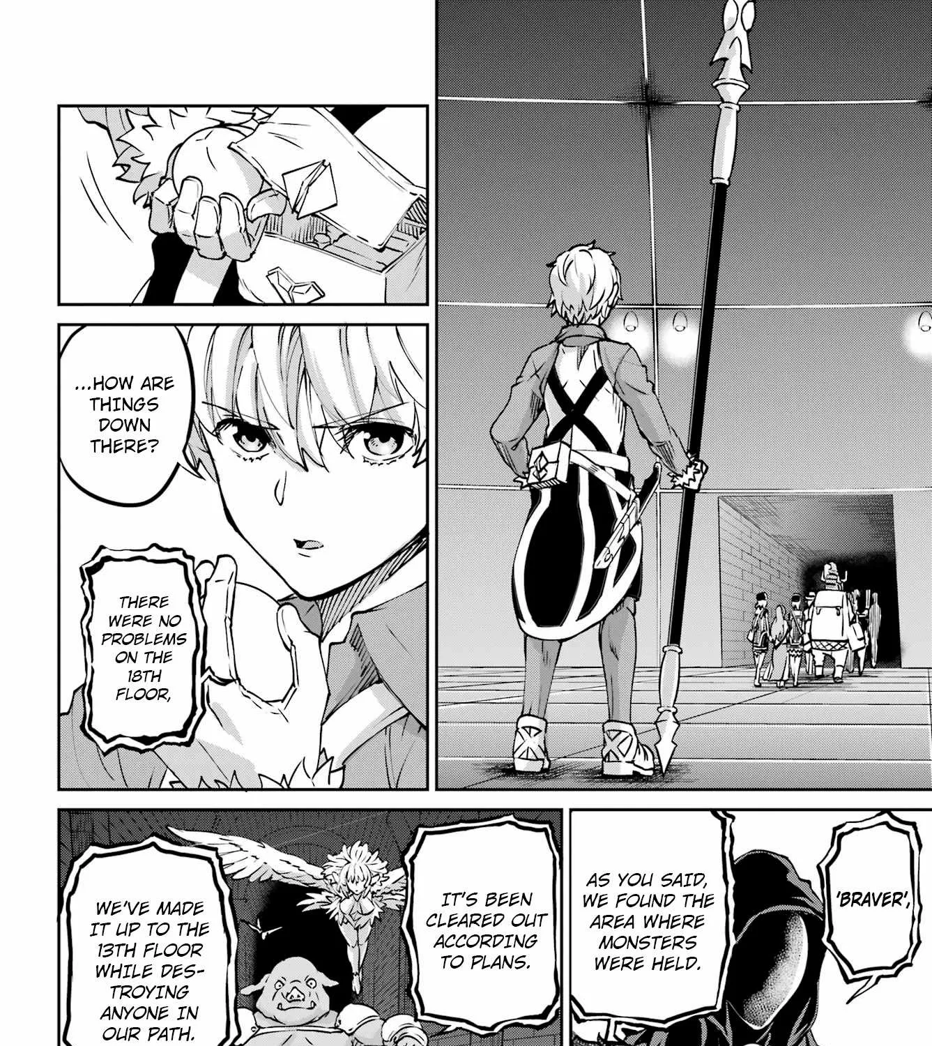 Dungeon Ni Deai O Motomeru No Wa Machigatte Iru Darou Ka Gaiden - Sword Oratoria Chapter 106 page 63 - 