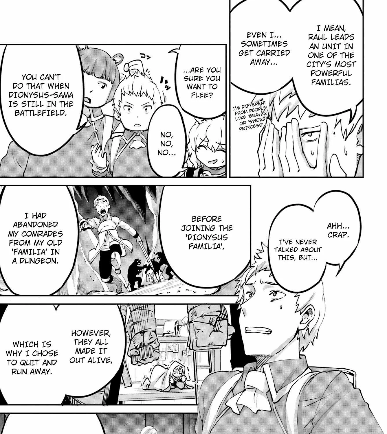 Dungeon Ni Deai O Motomeru No Wa Machigatte Iru Darou Ka Gaiden - Sword Oratoria Chapter 107 page 15 - 