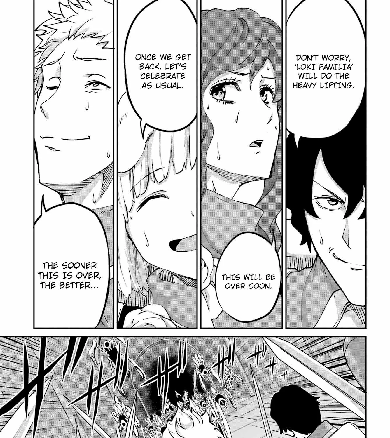 Dungeon Ni Deai O Motomeru No Wa Machigatte Iru Darou Ka Gaiden - Sword Oratoria Chapter 107 page 23 - 