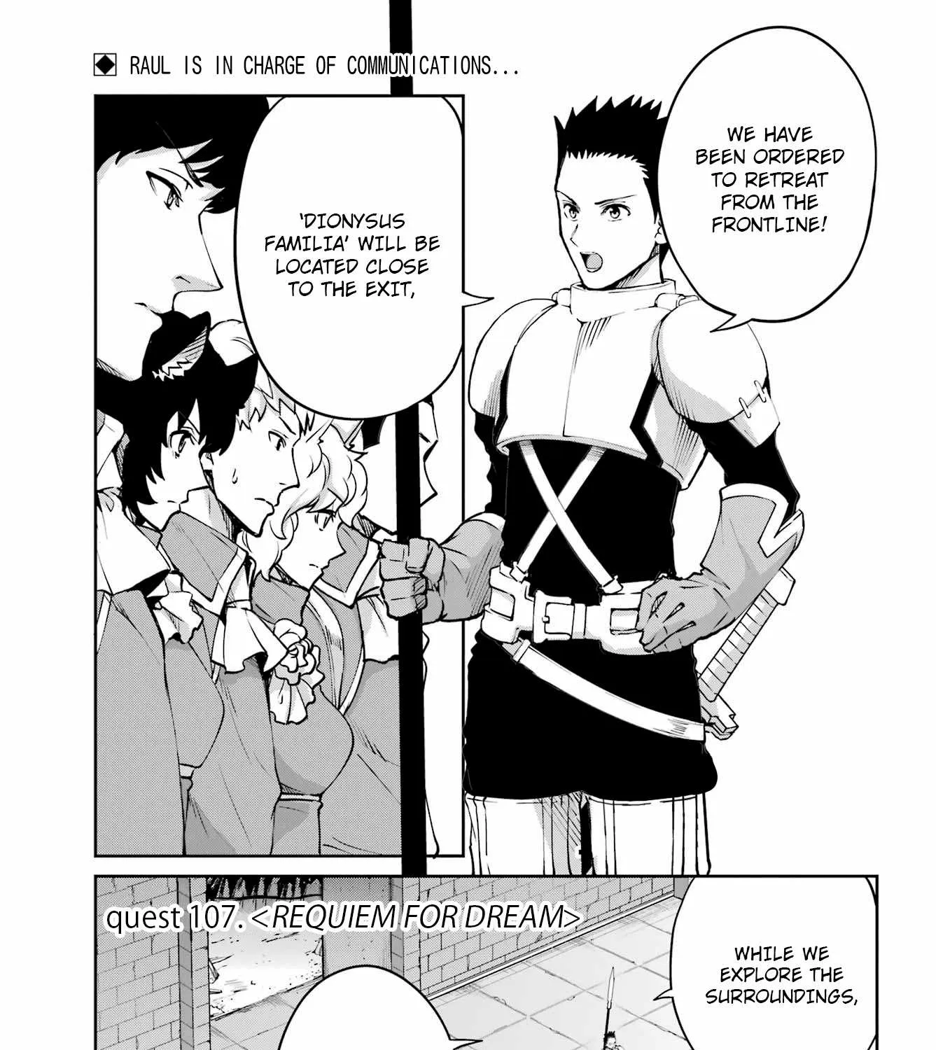 Dungeon Ni Deai O Motomeru No Wa Machigatte Iru Darou Ka Gaiden - Sword Oratoria Chapter 107 page 7 - 