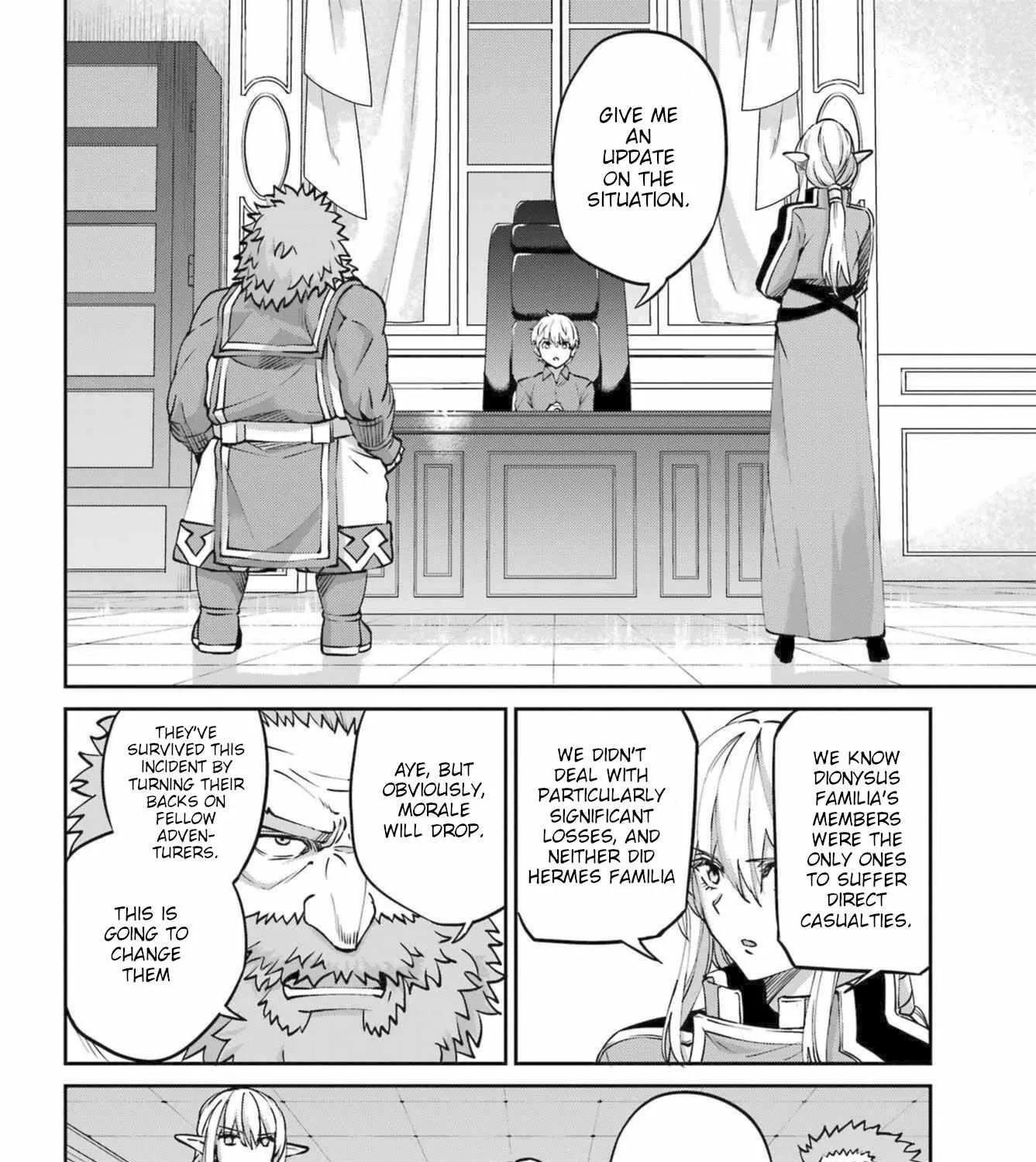 Dungeon Ni Deai O Motomeru No Wa Machigatte Iru Darou Ka Gaiden - Sword Oratoria Chapter 111 page 60 - 
