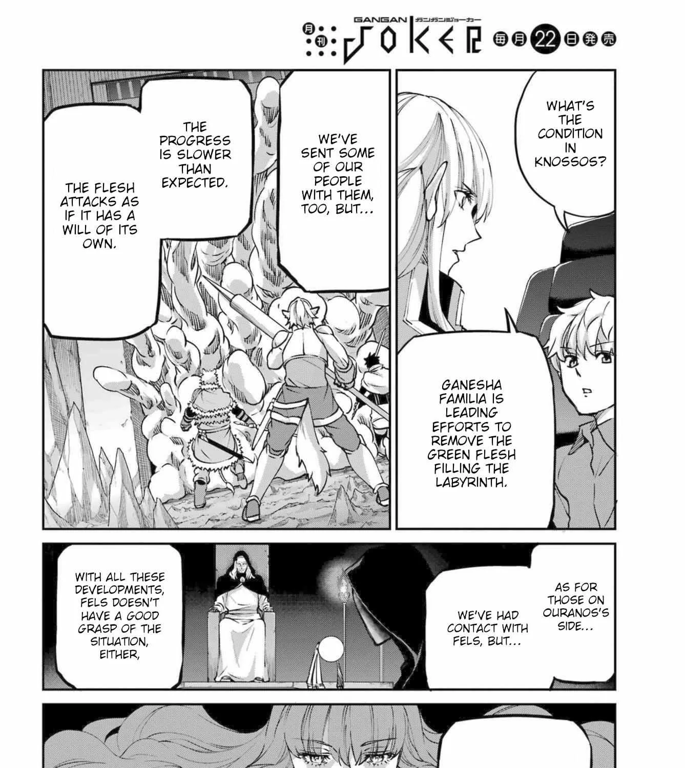 Dungeon Ni Deai O Motomeru No Wa Machigatte Iru Darou Ka Gaiden - Sword Oratoria Chapter 111 page 64 - 