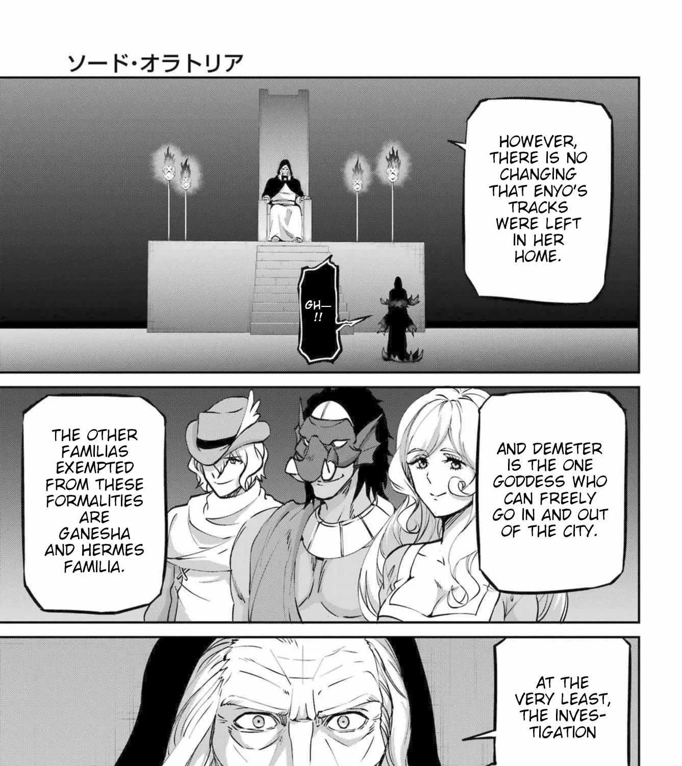 Dungeon Ni Deai O Motomeru No Wa Machigatte Iru Darou Ka Gaiden - Sword Oratoria Chapter 112 page 35 - 