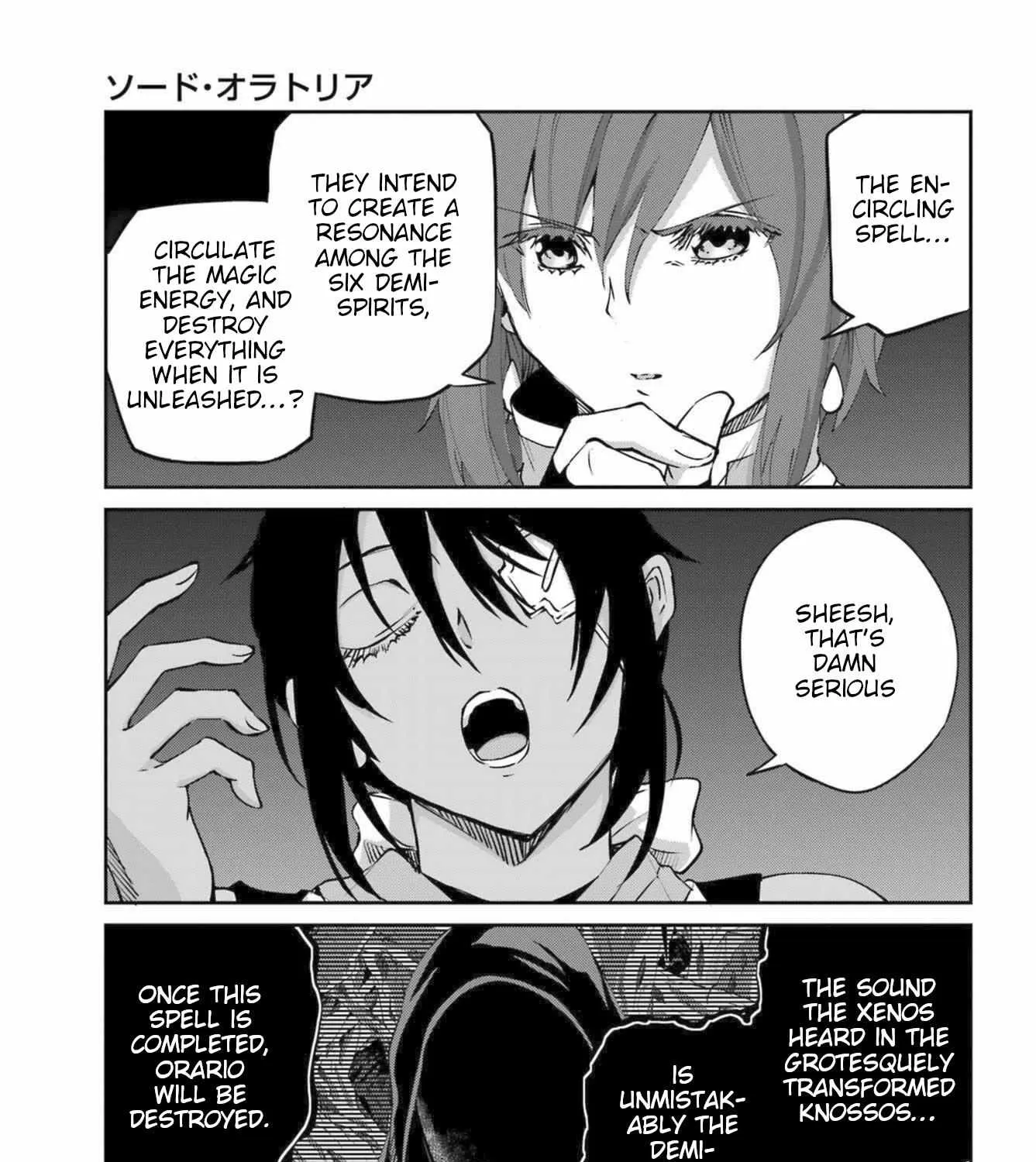 Dungeon Ni Deai O Motomeru No Wa Machigatte Iru Darou Ka Gaiden - Sword Oratoria Chapter 115 page 18 - 